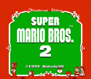 Super Mario Bros 2 - Christmas Edition (SMB2 Hack) [a1] ROM