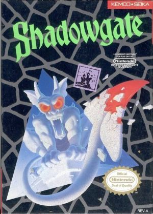 ZZZ UNK Shadowgate (S) (262288) ROM