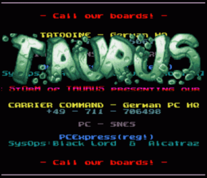 Taurus Intro (PD) ROM