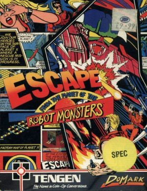 Escape From The Planet Of The Robot Monsters (1990)(Erbe Software)(Side A)[48-128K][re-release] ROM