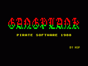 Gangplank (1987)(Pirate Software)[a] ROM