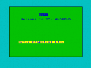 St. Andrews Golf (1983)(Artic Computing) ROM