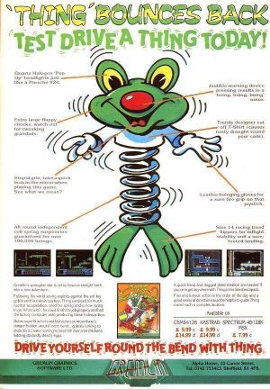 Thing Bounces Back (1987)(Gremlin Graphics Software) ROM