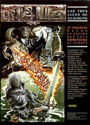 Tres Luces De Glaurung, Las (1986)(Erbe Software)(ES)[a2] ROM