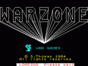 War Zone (1984)(CCS) ROM